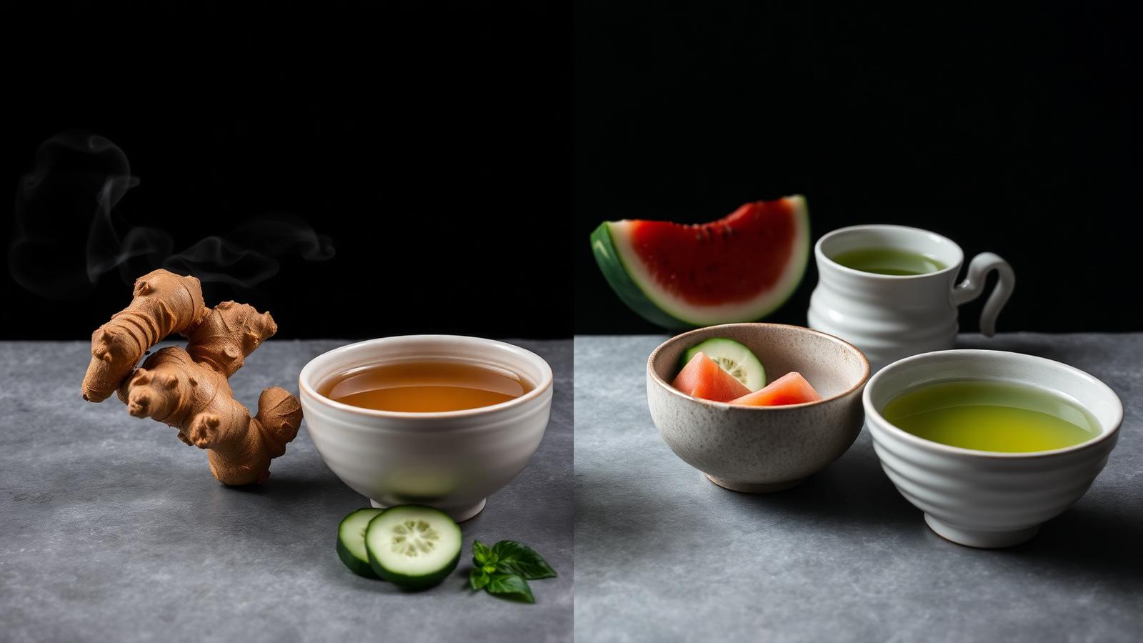 Natureza térmica dos alimentos: fria, fresca, neutra, morna e quente
